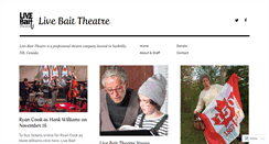 Desktop Screenshot of livebaittheatre.com